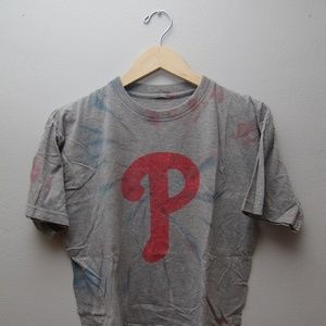 Philadelphia Phillies 2009 WS tie-die shirt!!  L